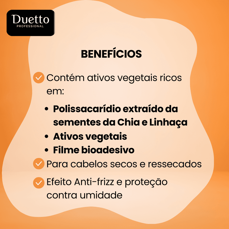 Kit Tratamento Não Fico Sem Cachos e Crespos Duetto 