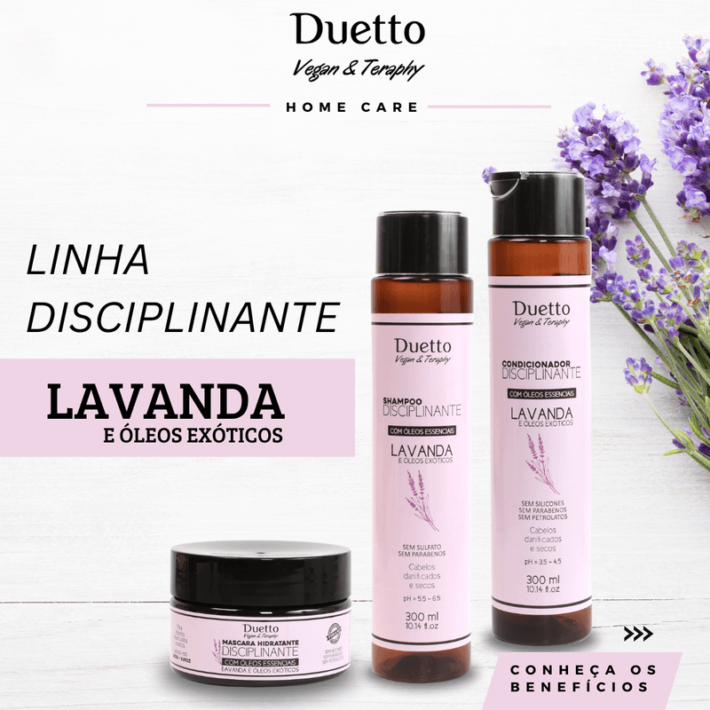 Kit Vegano Disciplinante Vegan & Teraphy Duetto Professional