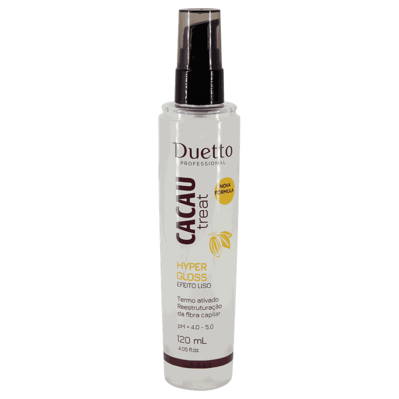 Hyper Gloss Termo Ativado Cacau Treat Duetto Professional 120ml 