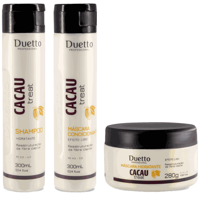 Kit Home Care Cacau Treat Duetto Professional