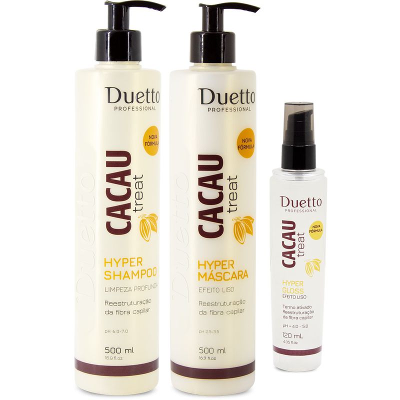 Kit Redução de volume Cacau Treat Duetto Professional