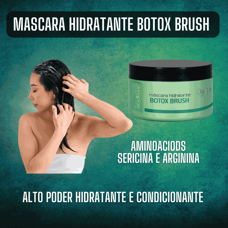 Máscara Hidratante B. Brush Duetto 280g