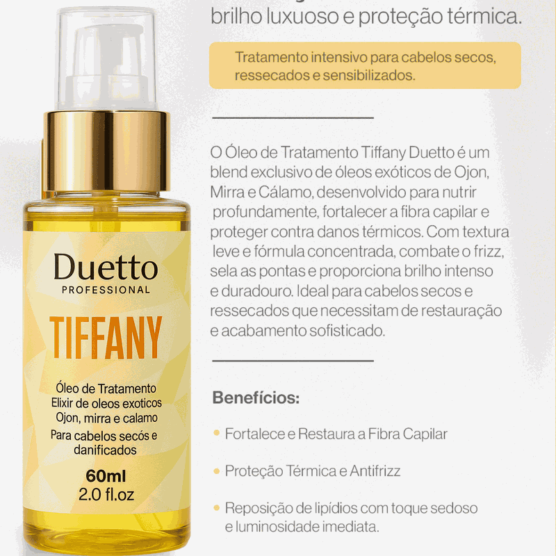 Oleo de tratamento Tiffany 60ml 