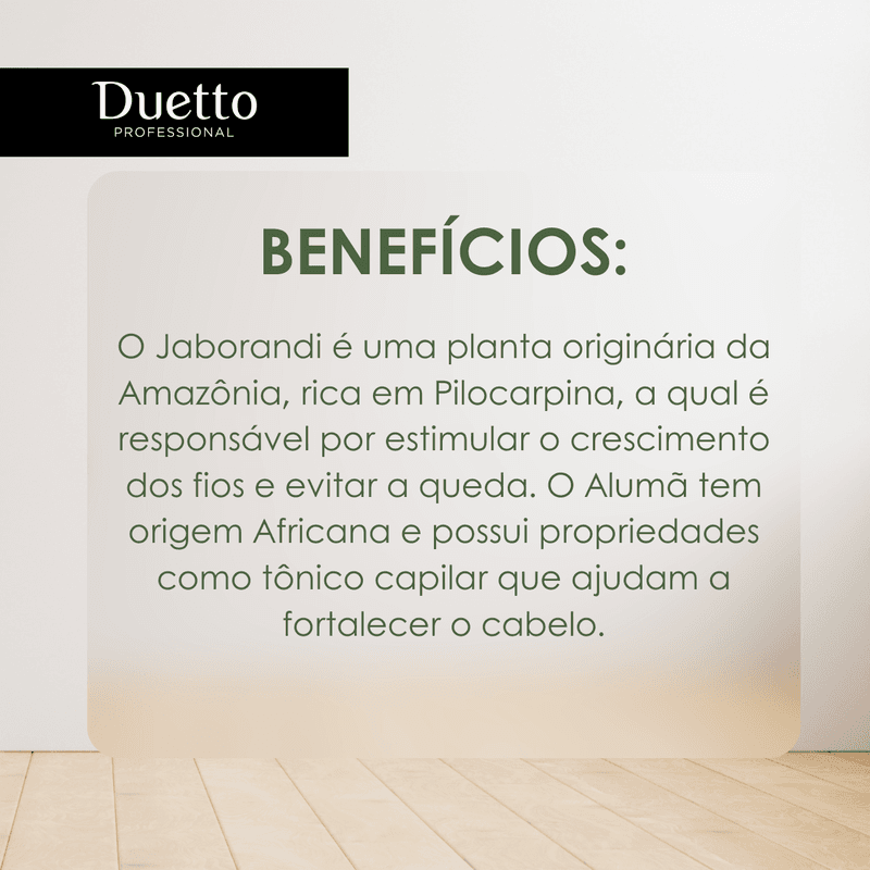 Kit Home Care Jaborandi e Alumã Duetto 500g