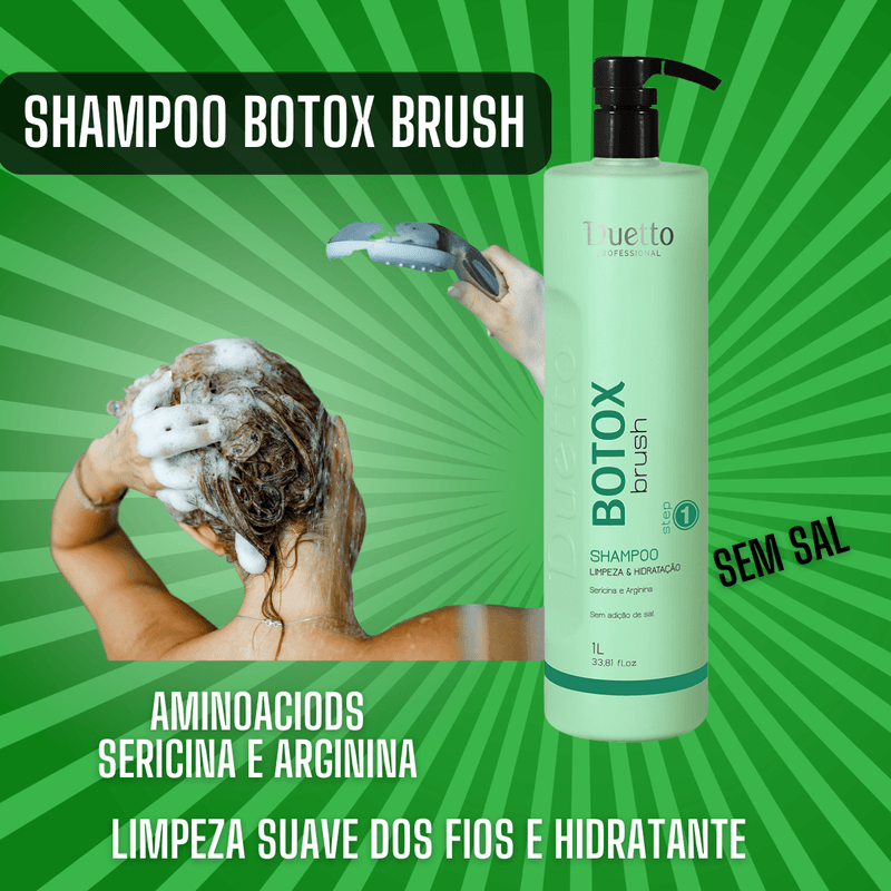Shampoo B. Brush Duetto Professional 1L