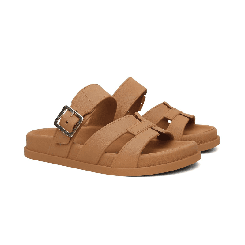 Sandália Feminina Laroche Helena - Camel