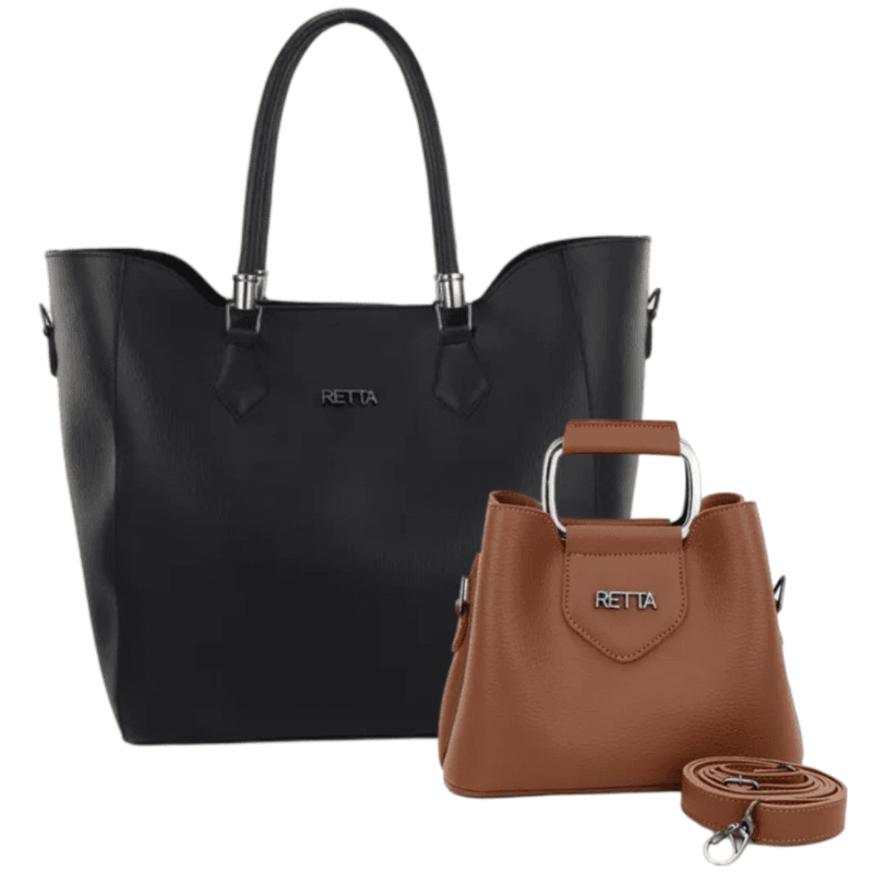 Kit Helena Preta + Chloe Caramelo - RETTA