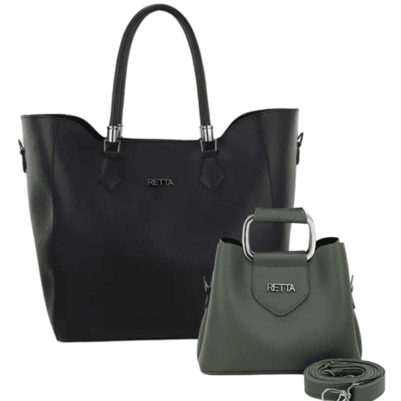 Kit Helena Preta + Chloe Verde - RETTA