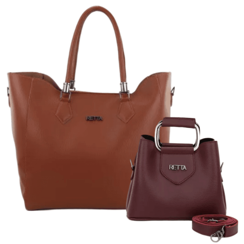 Kit Helena Caramelo+ Chloe Vinho - RETTA