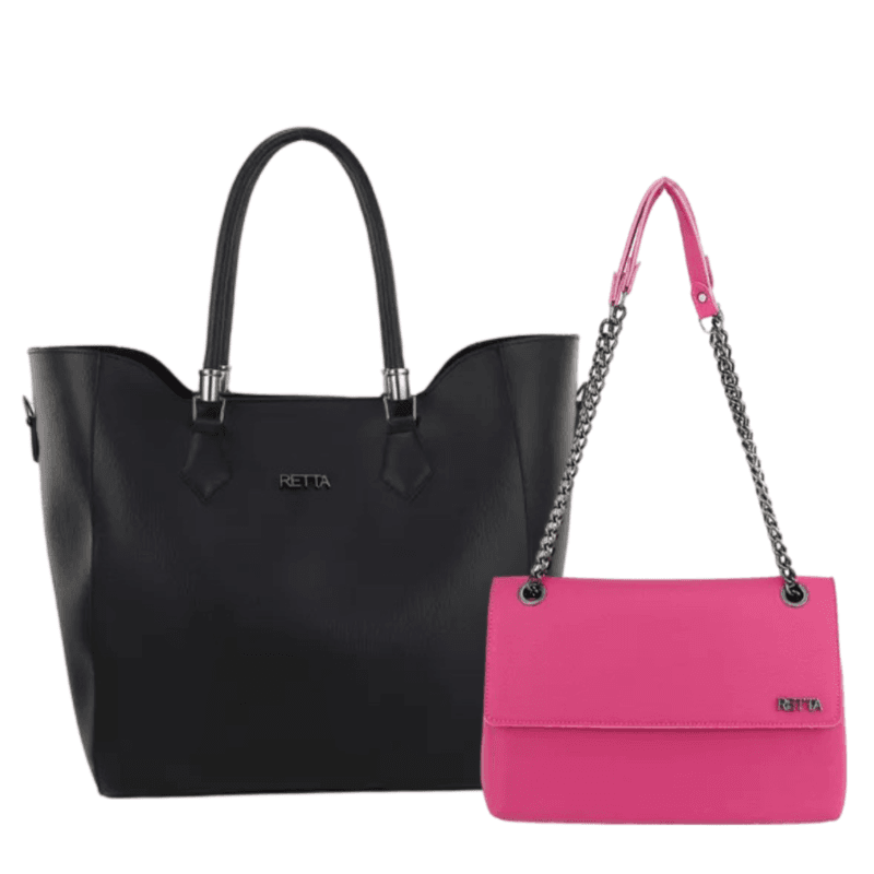 Kit Helena Preta+ Luisa Pink - RETTA