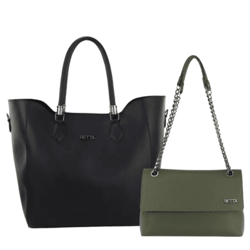 Kit Helena Preta+ Luisa Verde - RETTA