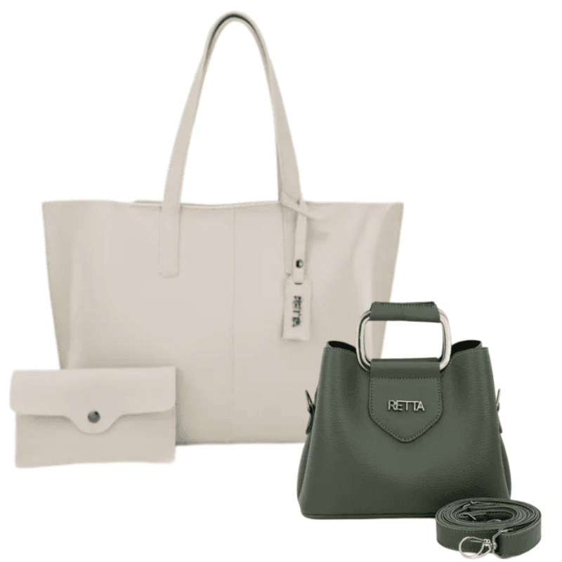 Kit Yasmin Marfin + Chloe Verde Militar - RETTA