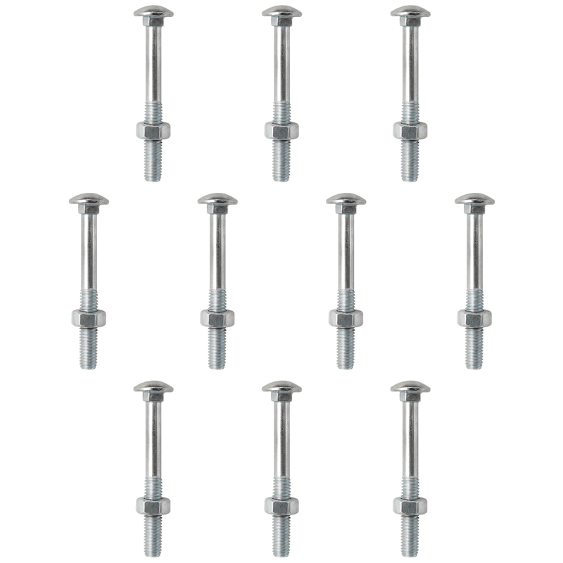 Kit Parafuso Francês Com Porca 1/2'' x 4'' - 53,0033 (Com 10 Unidades) - Nord