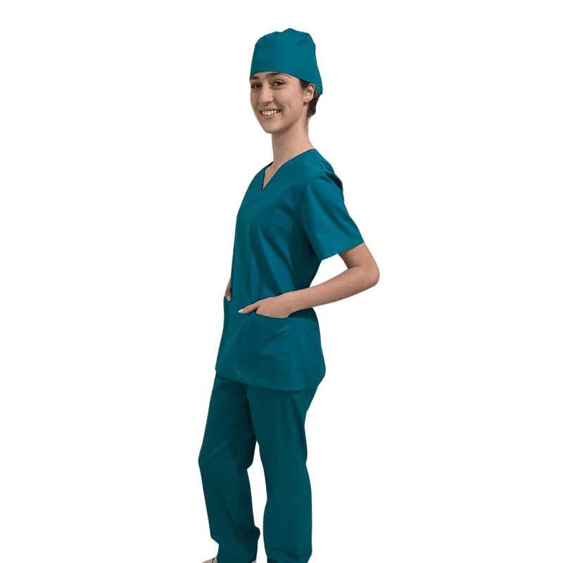 Pijama cirurgico feminino verde clearance