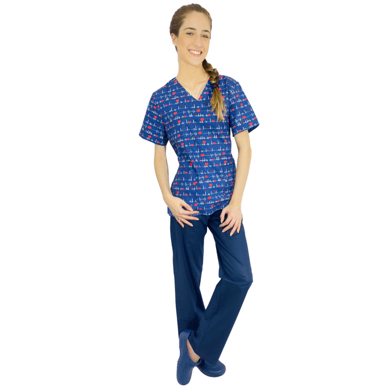 Pijama Cirúrgico Feminino - Medical Nursing Digital 4