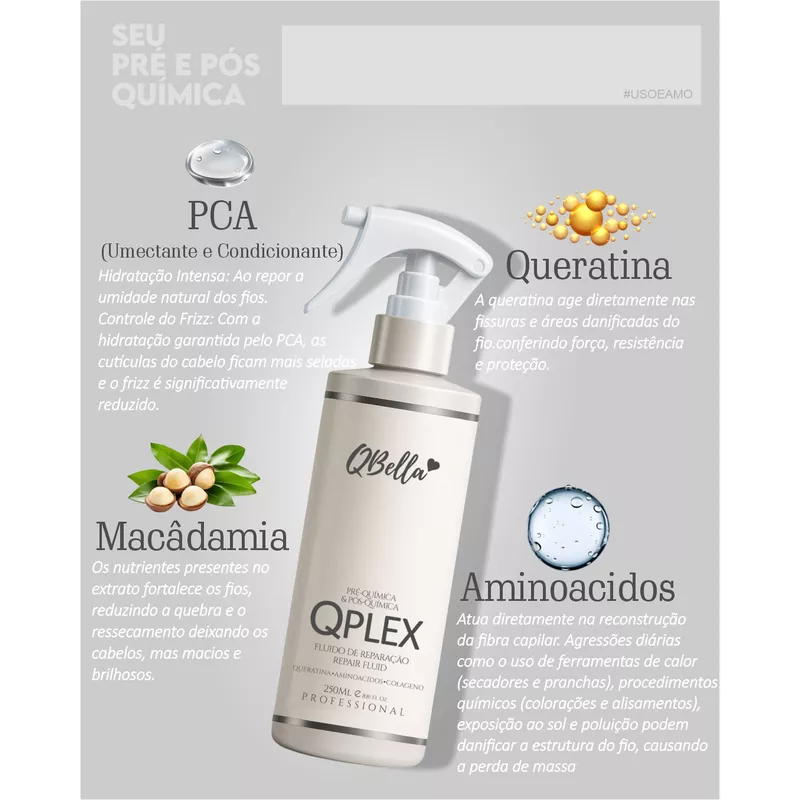 QPlex QBella Profissional 250ml