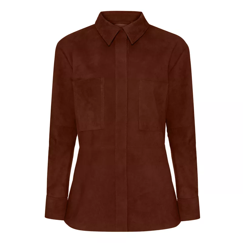Camisa Yolanda em Camurça - CORO SHOP