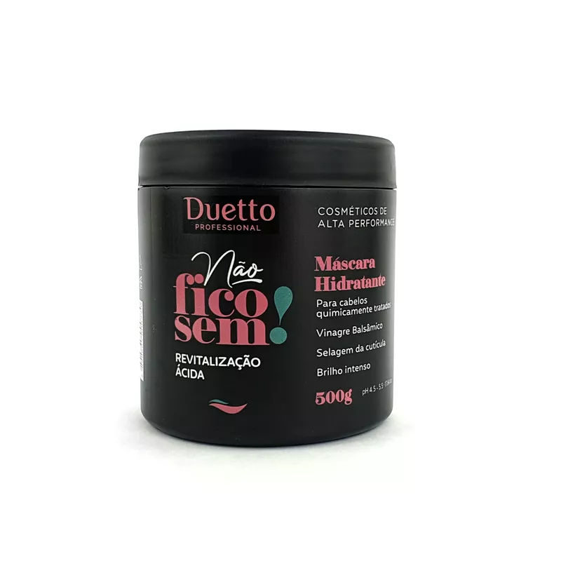 Máscara Não Fico Sem Revitalização Ácida Duetto 500g 