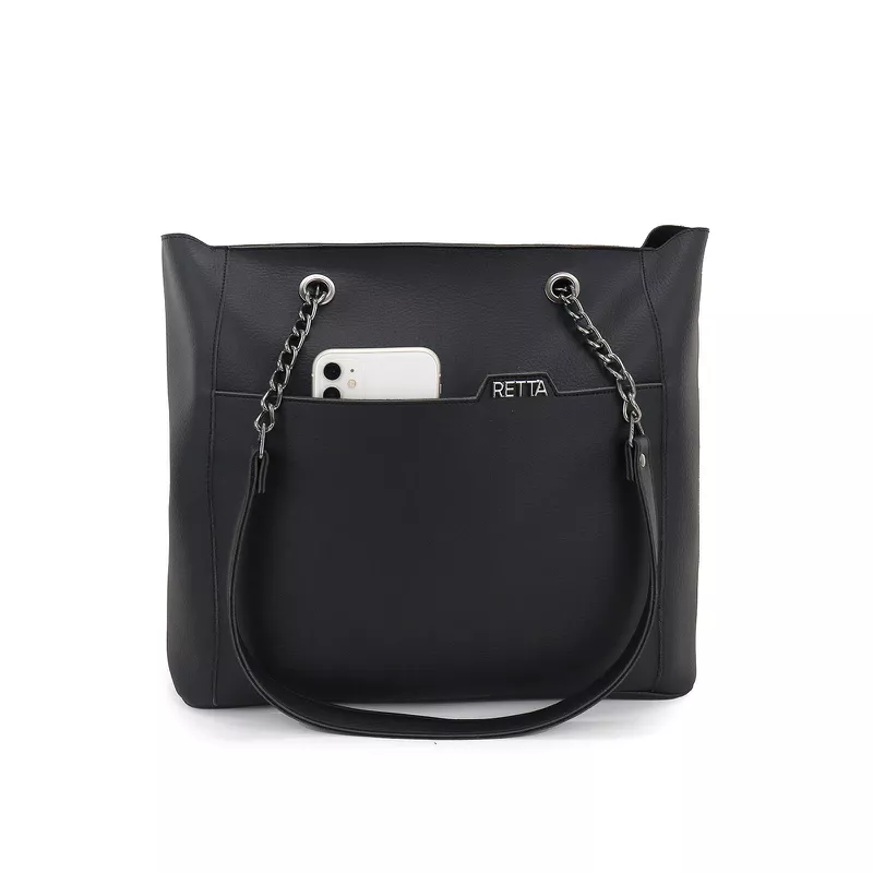 Bolsa Saco Sacola Grande Esther Preta | RETTA