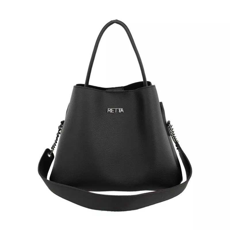 Bolsa Tiracolo Média Liz  Preta - RETTA