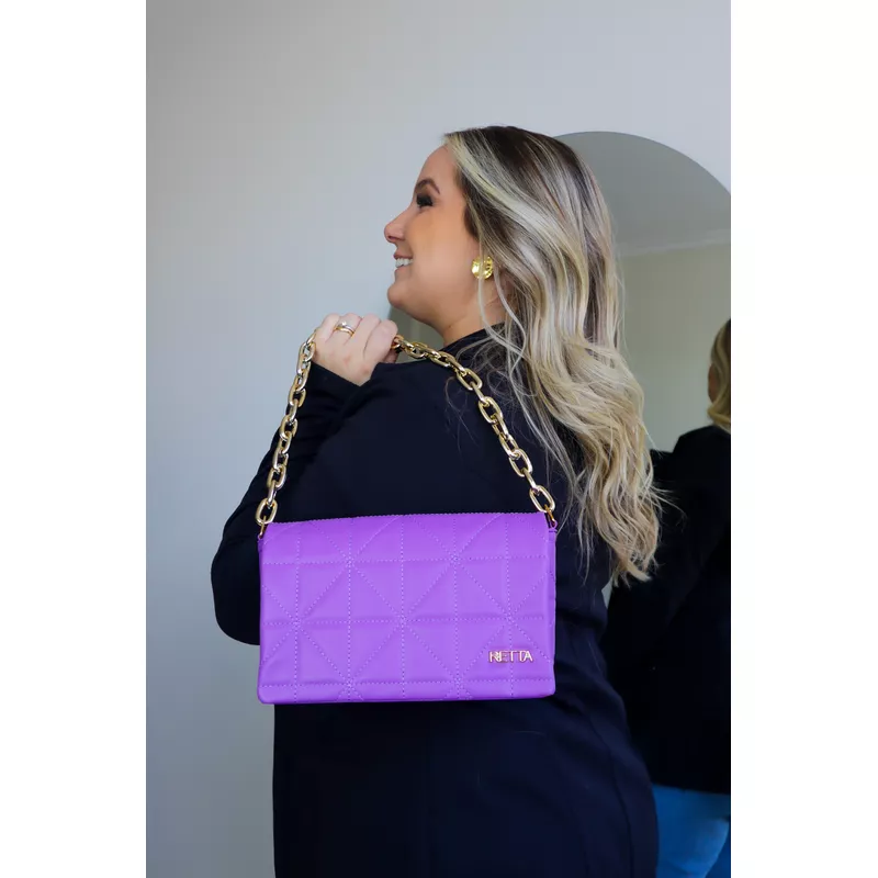Bolsa Clarice Roxa | RETTA