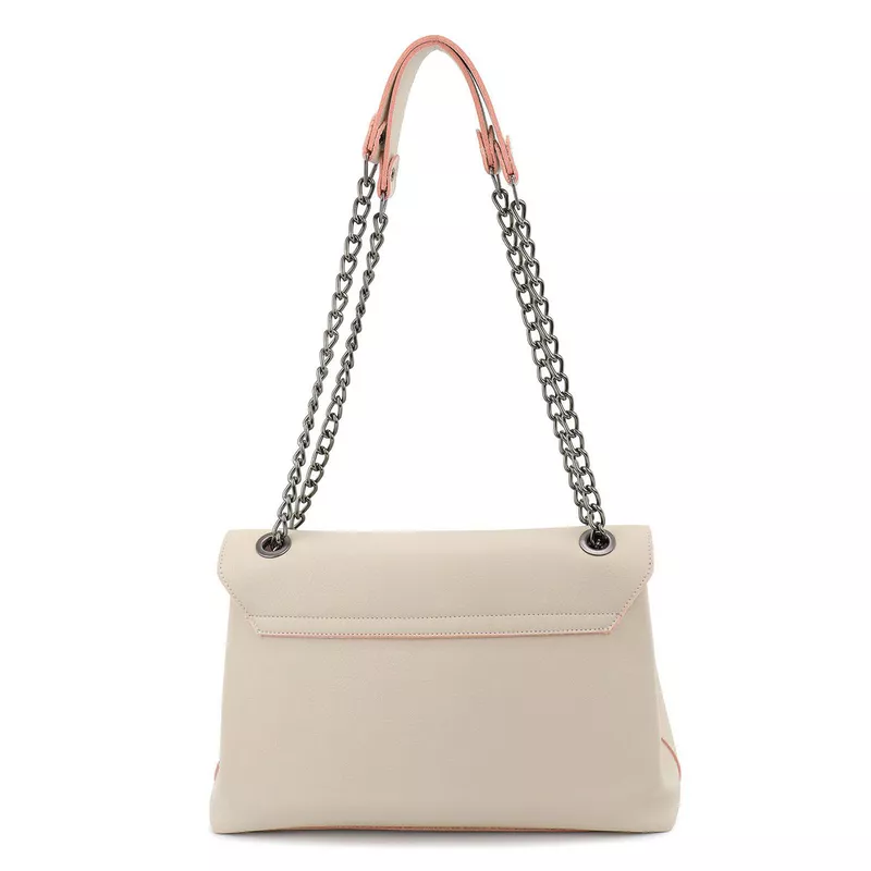 ふゆ Bolsa Feminina Transversal e Ombro Marfim | RETTA