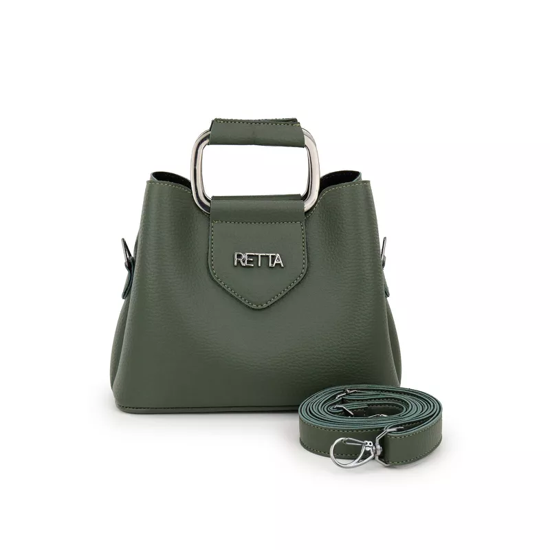 Bolsa Pequena Tiracolo Chloe Verde Militar - RETTA