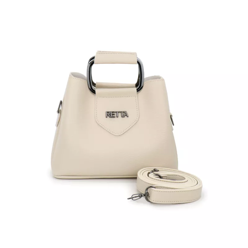 Bolsa Pequena Tiracolo Chloe Marfim - RETTA