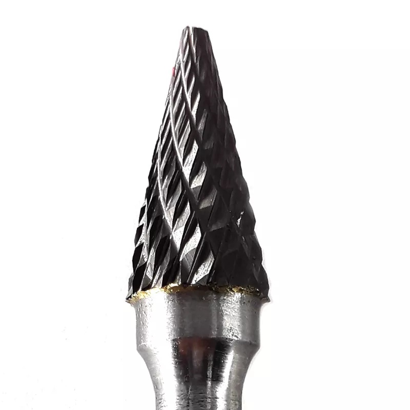 Lima Rotativa Cônica em Metal Duro MD 10,00mm 45,0024 ROCAST