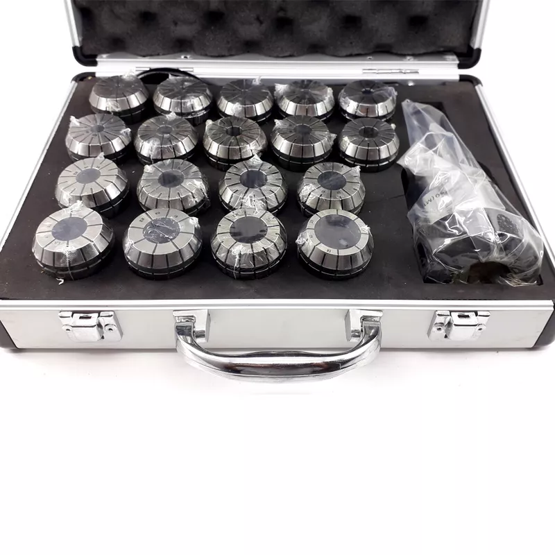 Jogo de Pinças CM 20 peças Padrão ER40 3a25mm Cone Mandril CM4 38,0002 ROCAST