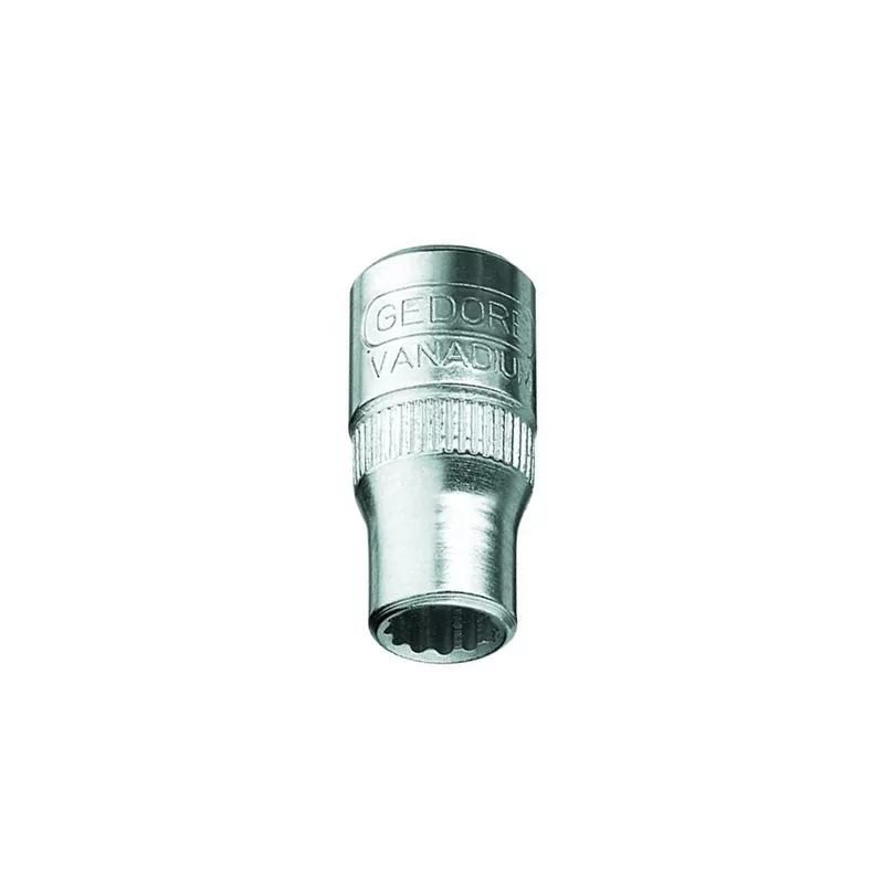 Soquete Estriado 1/4''x5mm (Ref. D 20-5mm) - GEDORE