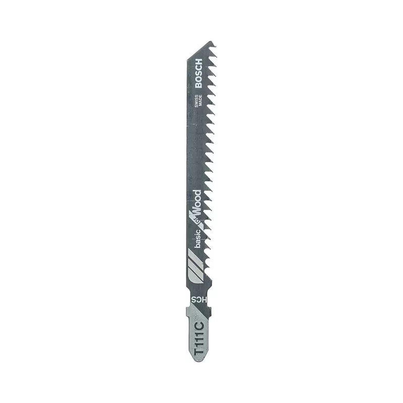 Lâmina serra tico tico Bosch T111C Basic for wood 5pçs