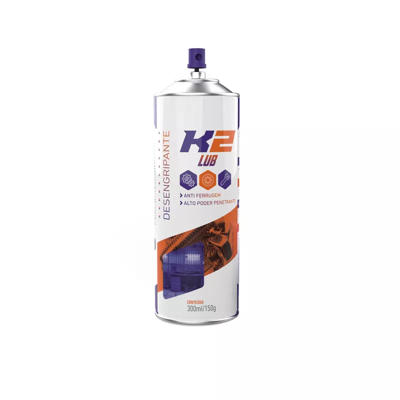 Óleo Lubrificante Desengripante Multiuso 300ml - K2