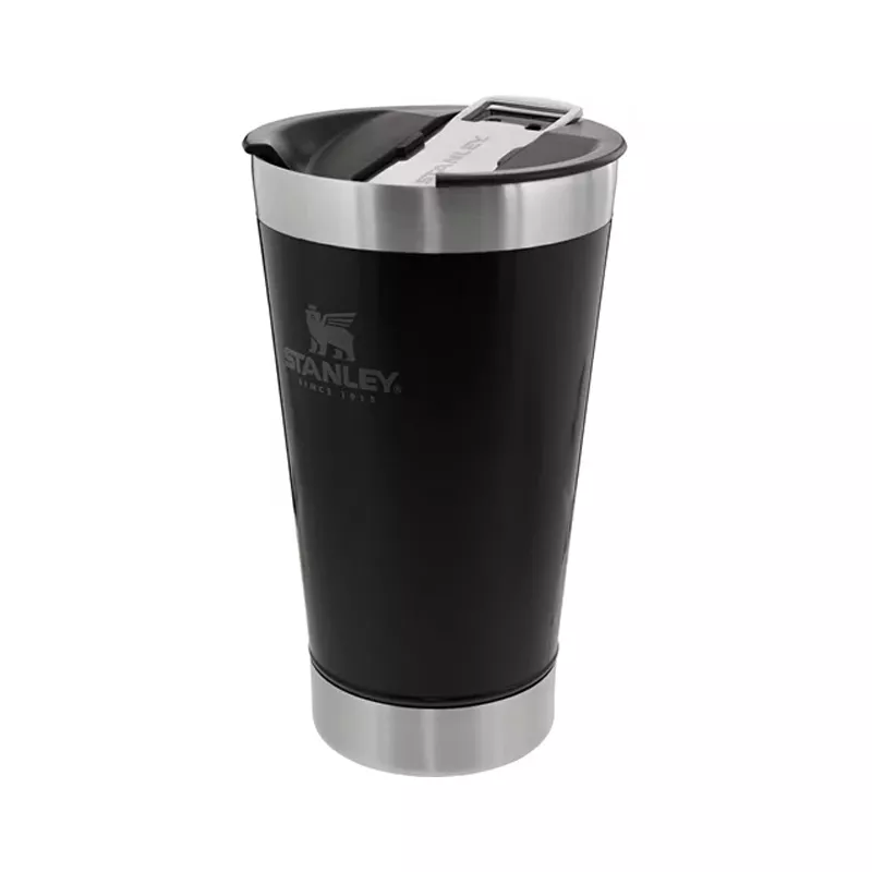 Copo Térmico de Cerveja c/ Tampa Matte Black 473ml - STANLEY