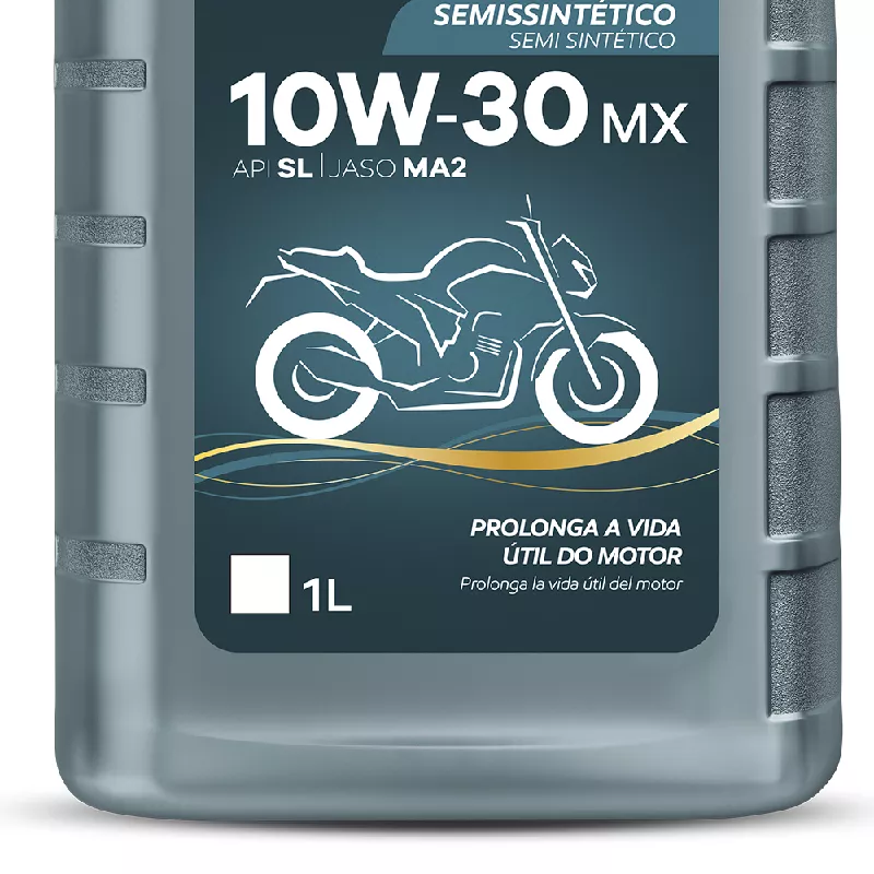 Combo Óleo SUPER MOTO 4T MX 10W-30 1L - Mobil