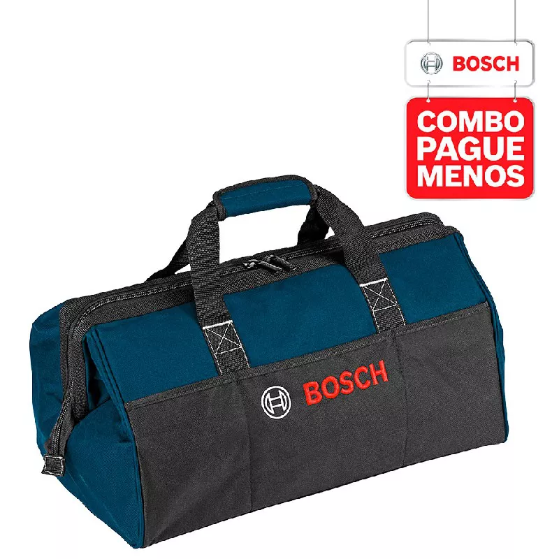 Combo Pague Menos Bosch 18V -Lixadeira GSS 18V-10 + Serra Tico-Tico GST 18V-LI, 2 baterias 18V 4,0Ah 1 carregador e 1 bolsa