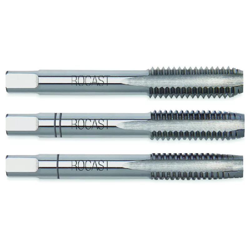 Kit 3 Macho Man Seriado Aço Rápido HSS Rosca M Grossa Bit M30 22,0053 ROCAST