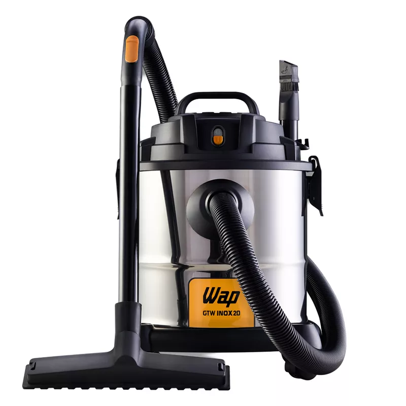 Aspirador de Pó e Água WAP GTW Inox 20L (1600W) - WAP
