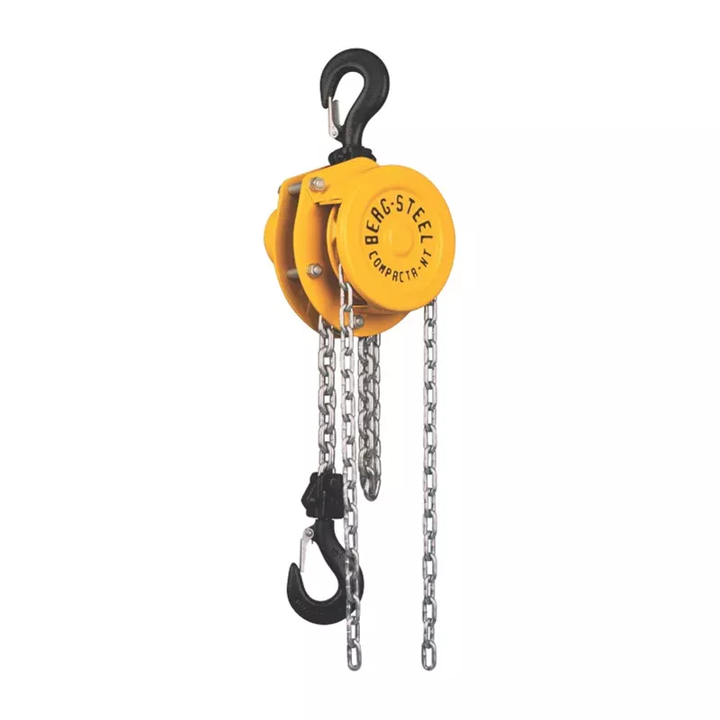 Talha Manual Compacta NT 1000Kg x 5 Metros - Berg-Steel 