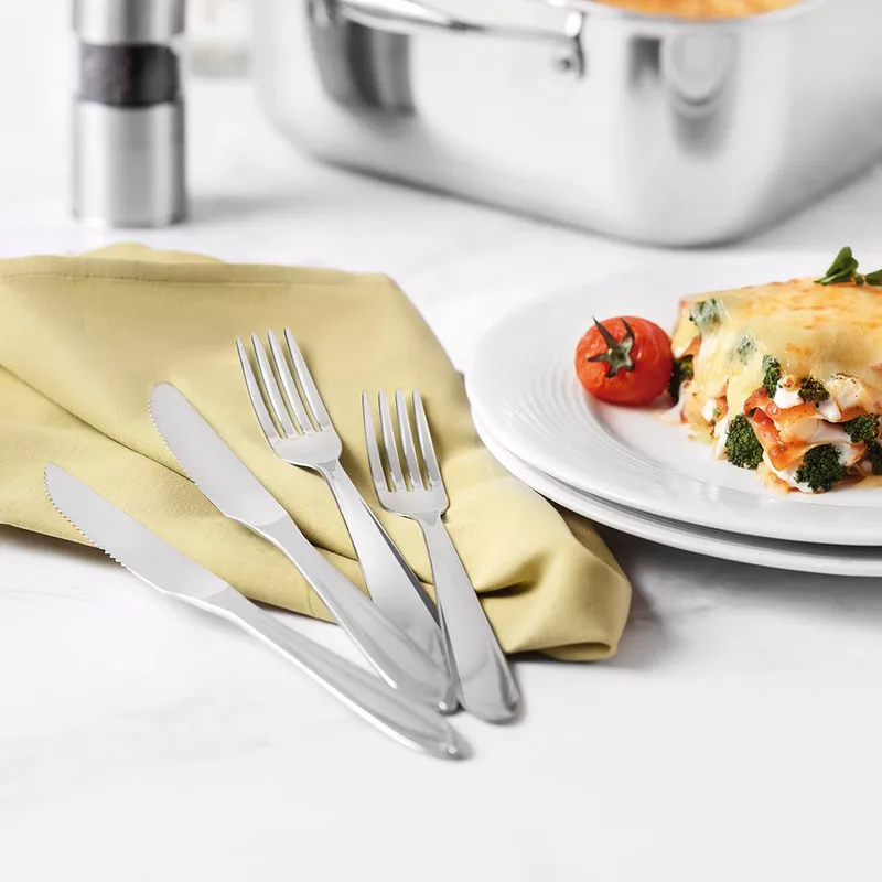 Faqueiro Laguna em Aço Inox com Facas para Churrasco 16 Peças - Tramontina