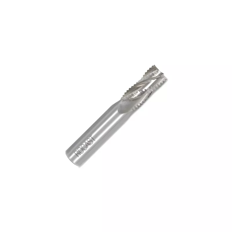 Fresa de Topo Para Desbaste Haste Cilíndrica 9mm 93,0004 - ROCAST