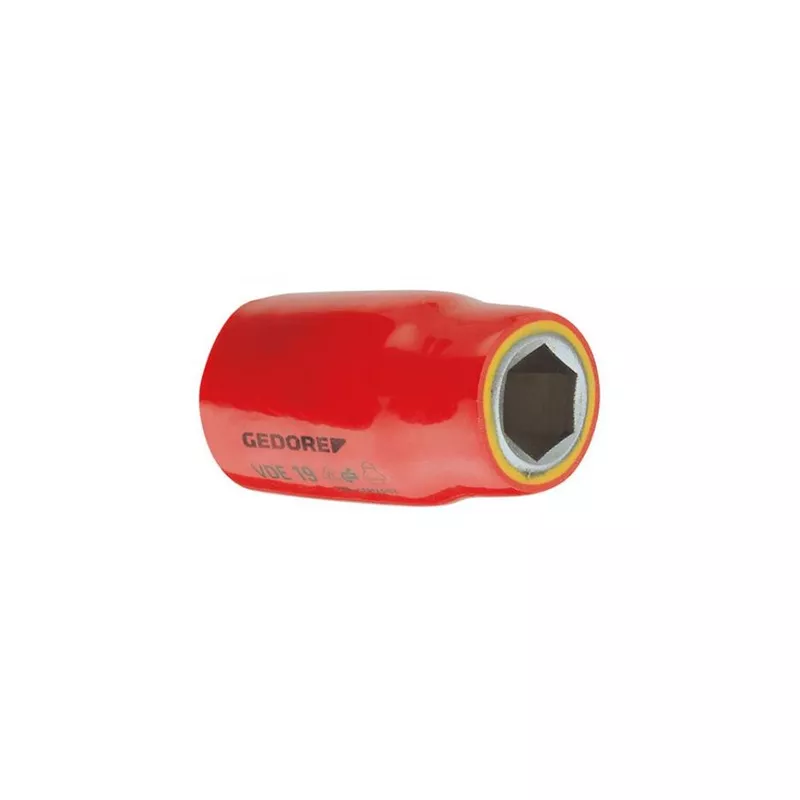 Soquete Sextavado Isolado VDE 1/2''x14mm 091769 - Gedore