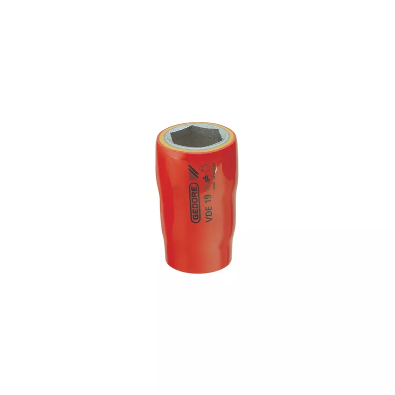 Soquete Sextavado Isolado VDE 1/2''x14mm 091769 - Gedore