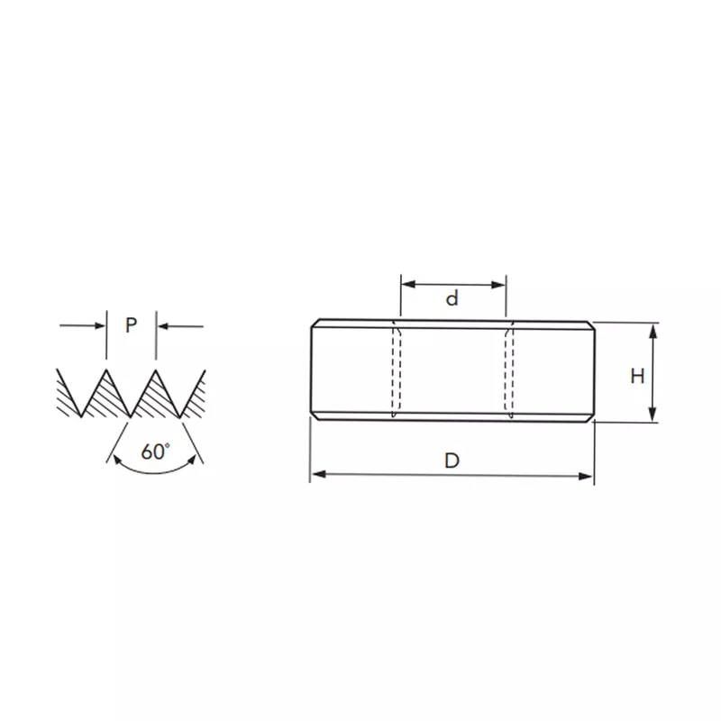 Cossinete Manual HSS MF 10x1,25mm Sem Peeling 105/9C DIN 223B - OSG
