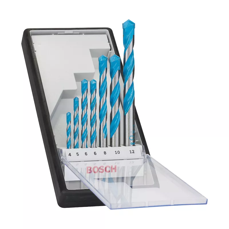Jogo broca Bosch CYL-9 Multimaterial Ø4-5-6-6-8-10-12mm 7 peças