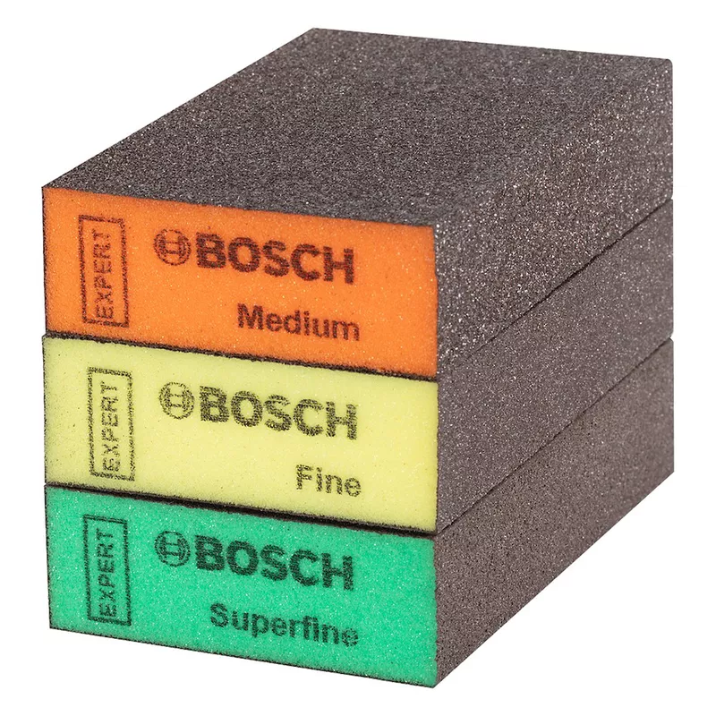 Jogo Esponja Abrasiva Bosch EXPERT S471 69x26x97mm