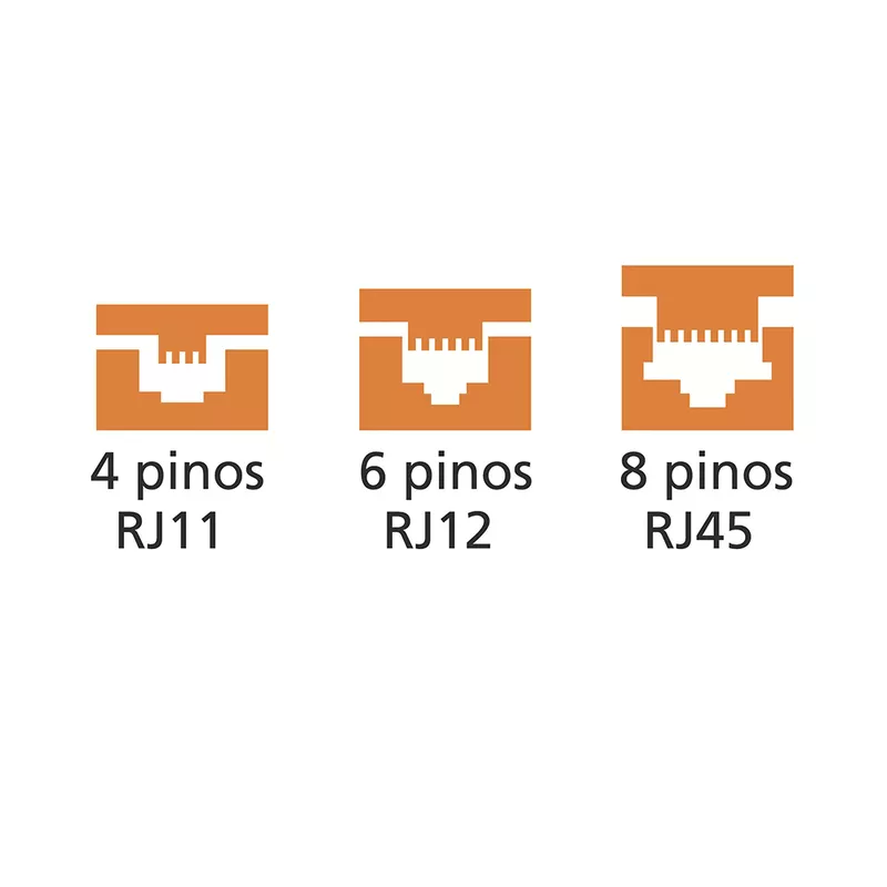 Alicate Crimpador RJ11, RJ12 e RJ45 Tramontina PRO