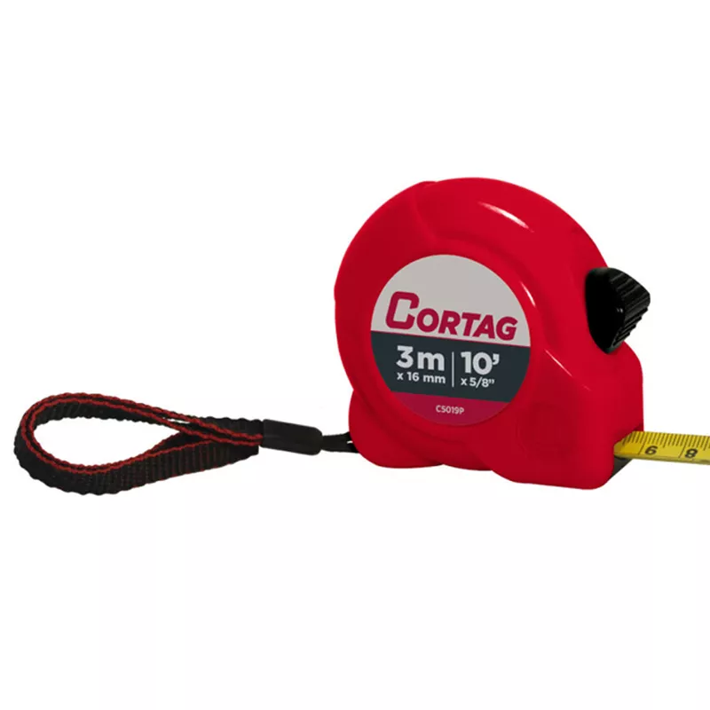 Trena Métrica em ABS 3m x 16mm 62244 - Cortag