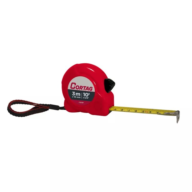 Trena Métrica em ABS 3m x 16mm 62244 - Cortag