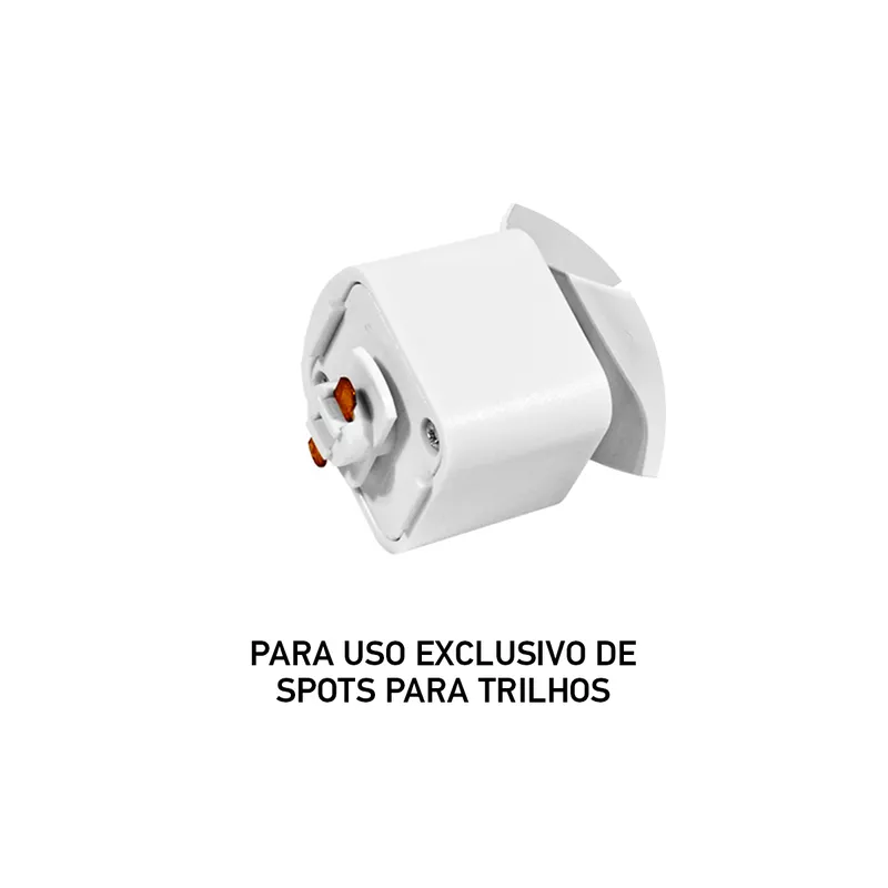 Trilho Eletrificado p/ Spot Led 1M Branco - Noll